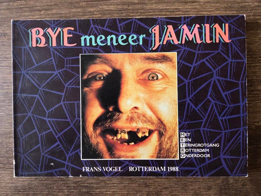 Bye meneer Jamin, boek over Frans Vogel., Ophalen of Verzenden