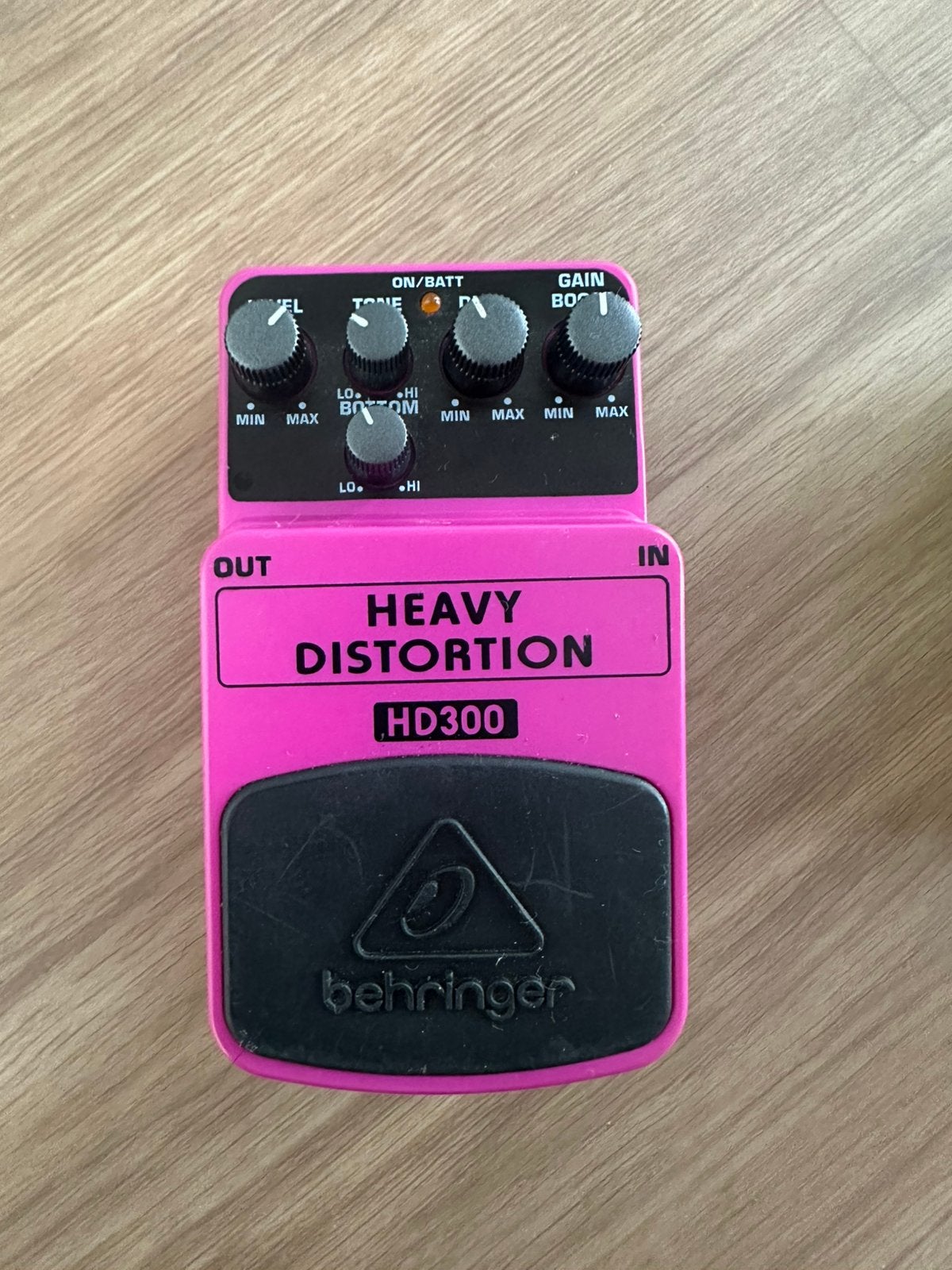 Behringer Heavy Distortion, Ophalen of Verzenden, Gebruikt, Distortion, Overdrive of Fuzz
