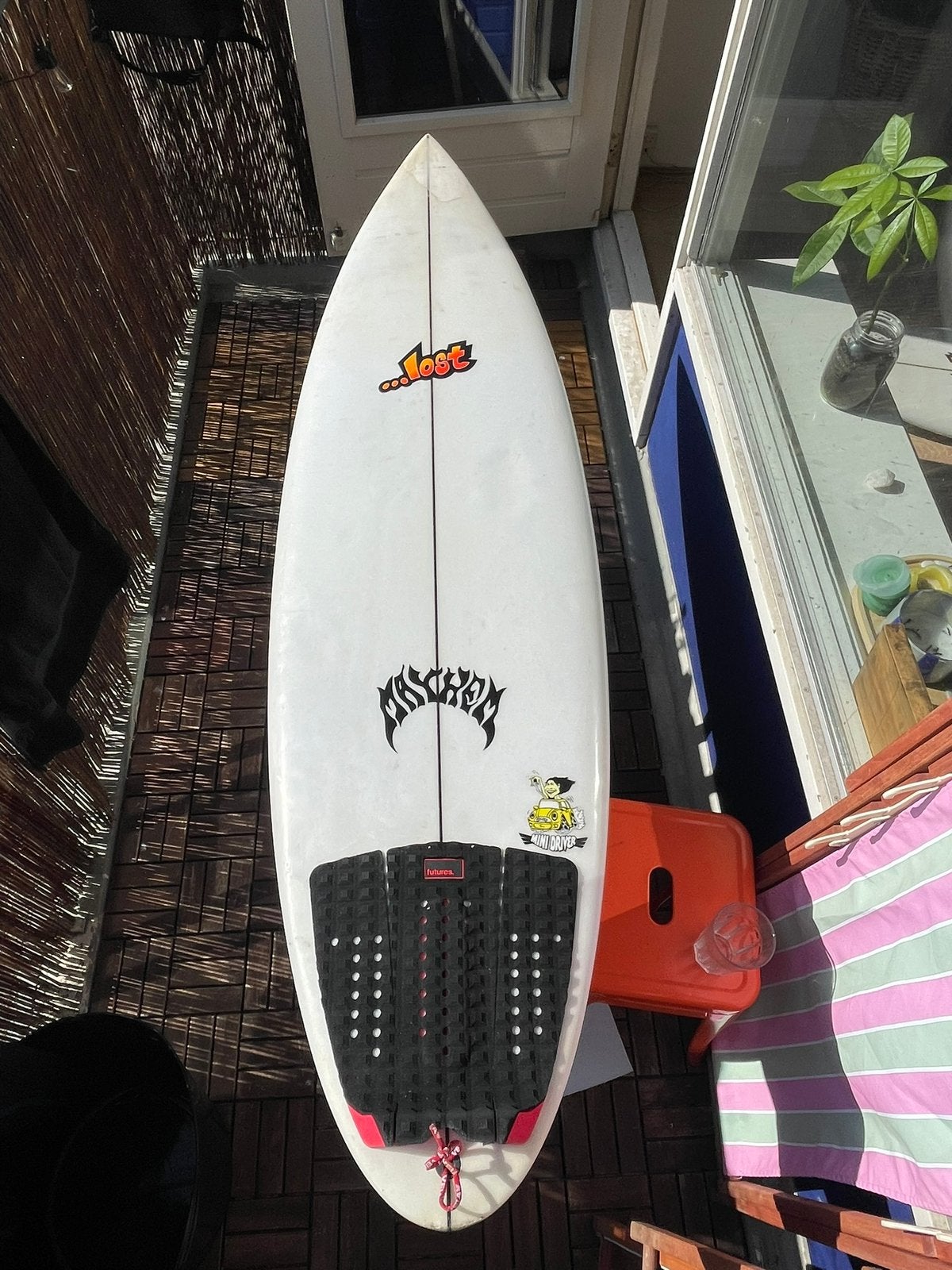Surfboard Lost mini driver 5’10 - #2, Watersport en Boten, Ophalen, Zo goed als nieuw, Shortboard