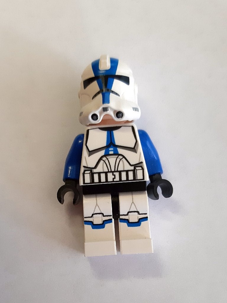 sw0445, Clone Trooper, 501st Legion (Phase 2) - Large Eyes., Star Wars, Lego, Ophalen of Verzenden, Zo goed als nieuw