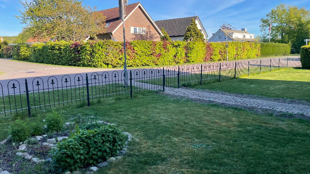 Gietijzeren hekwerk, Tuin en Terras, Ophalen, Gebruikt, IJzer, Sierhekwerk