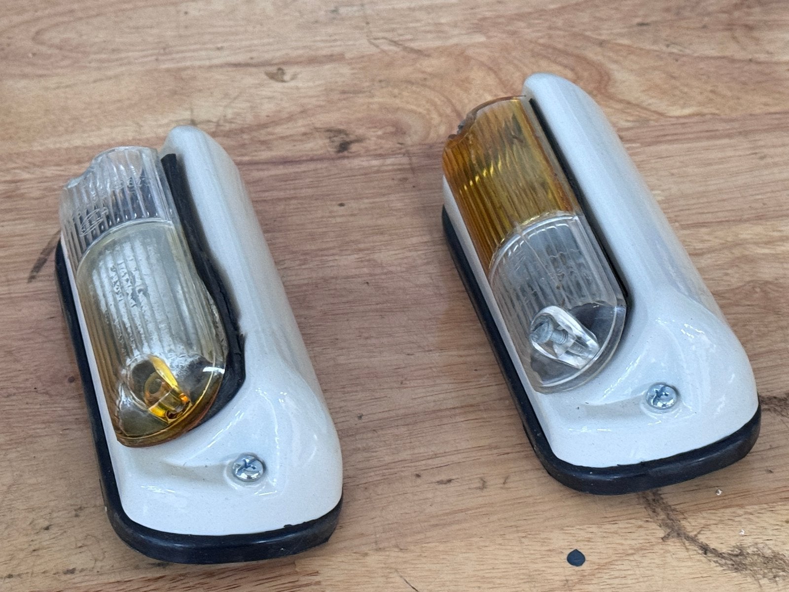 Fendt knipperlichten behuizing nieuw, lens en spiegel gebr., Ophalen of Verzenden