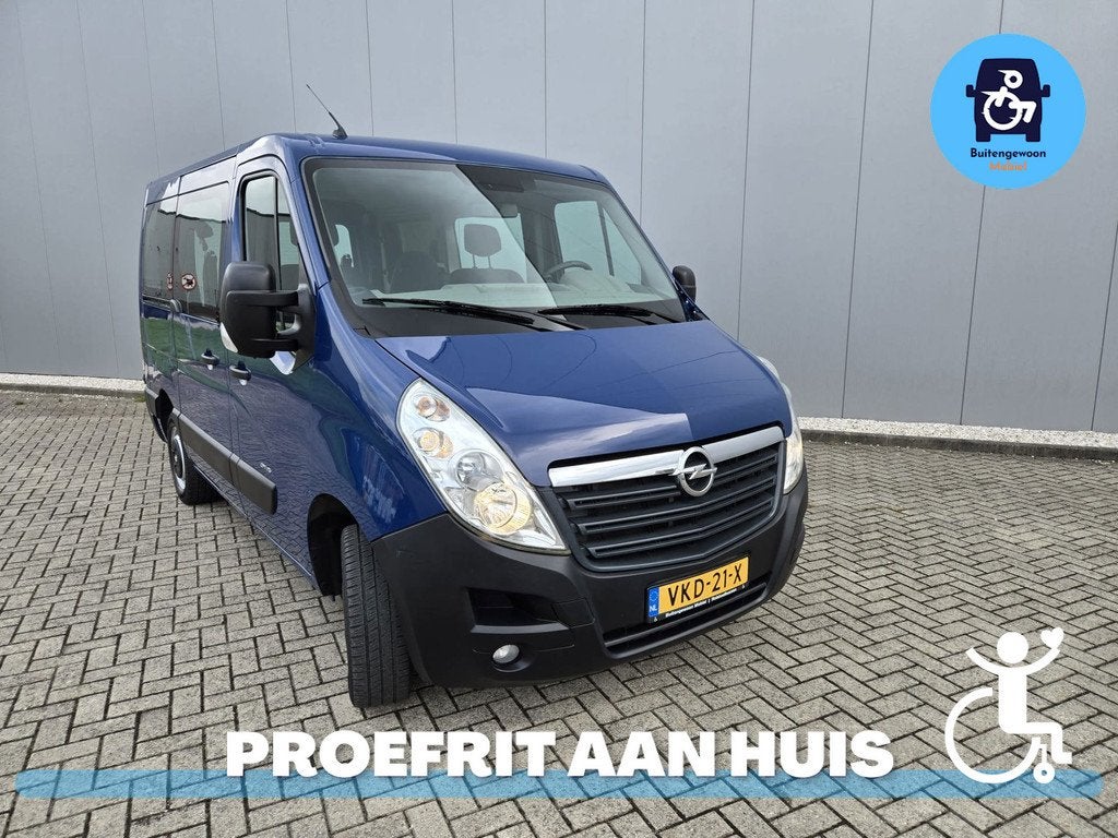 Opel Movano 2.3 CDTI L1H1 | Rolstoelbus | Automaat, Auto's, Bestelauto's, Bedrijf, Te koop, Aangepast voor mindervaliden, ABS