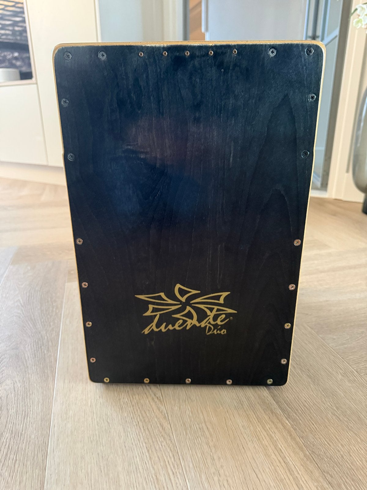 Duende Duo Cajon met tas, brushes en zithoes, Ophalen, Zo goed als nieuw, Overige soorten