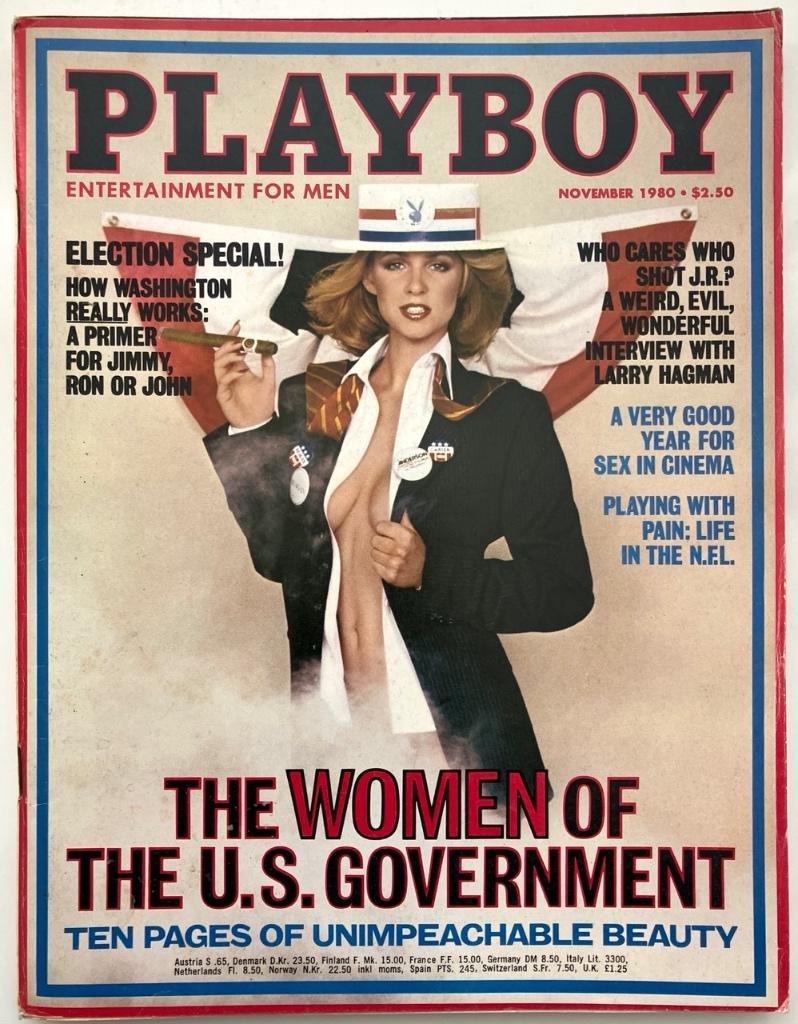 18 stuks Vintage Playboy USA - Jaren 80, Verzenden, Gelezen, Overige typen