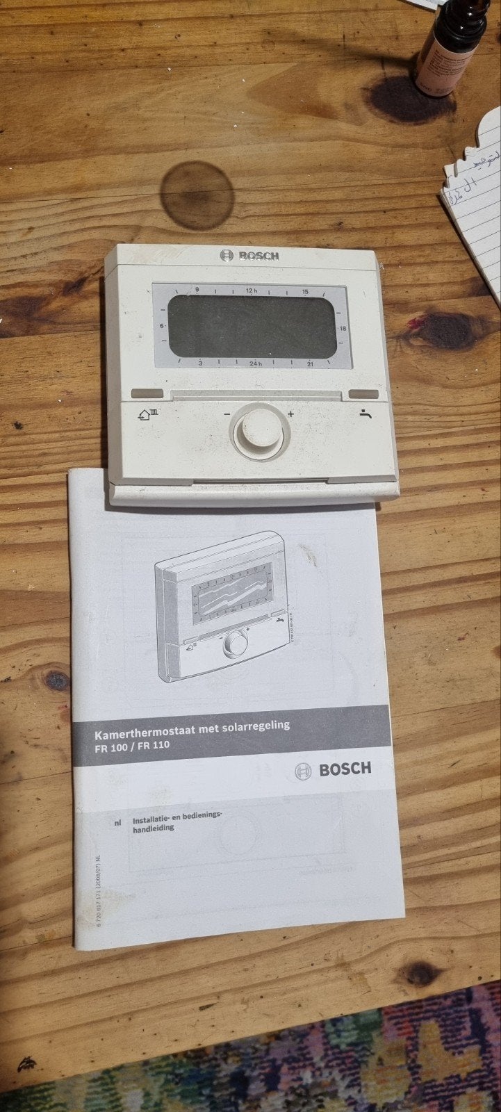 kamerthermostaat BOSCH, Doe-het-zelf en Verbouw, Ophalen, Zo goed als nieuw