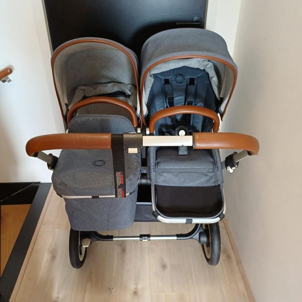 Bugaboo Donkey 1 duo (+ extra stoelbekleding wiegframe), Kinderen en Baby's, Kinderwagens en Combinaties, Bugaboo, Ophalen