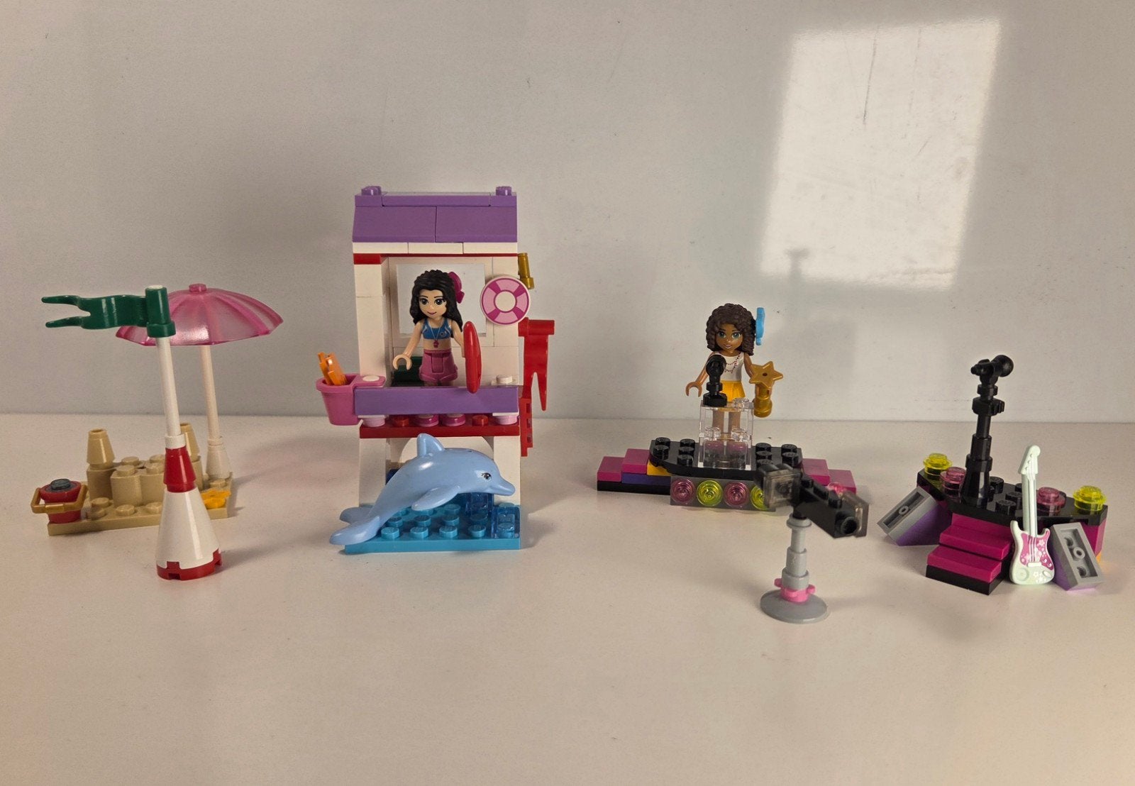 LEGO Friends Emma's Strandwacht + polybag&magazine gift, Lego, Compleet, Friends, Ophalen of Verzenden