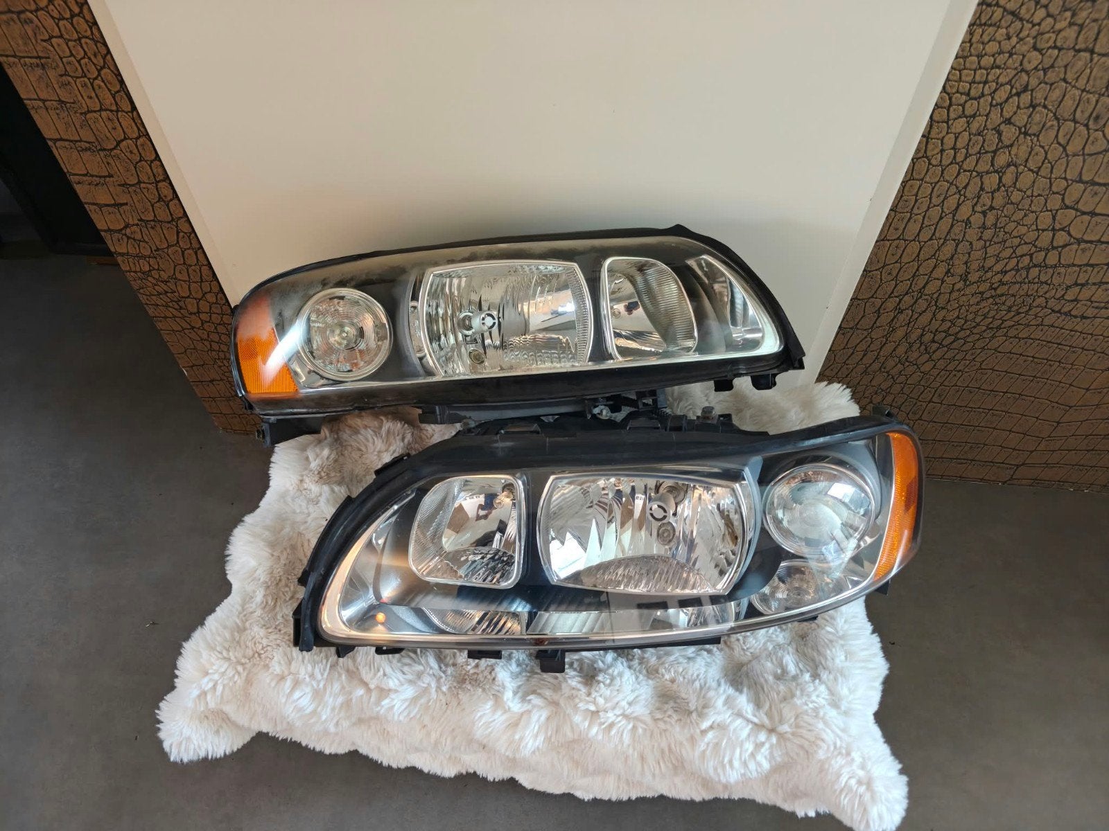 Koplampen Volvo V70 P2 Facelift (set), Ophalen of Verzenden, Gebruikt, Volvo