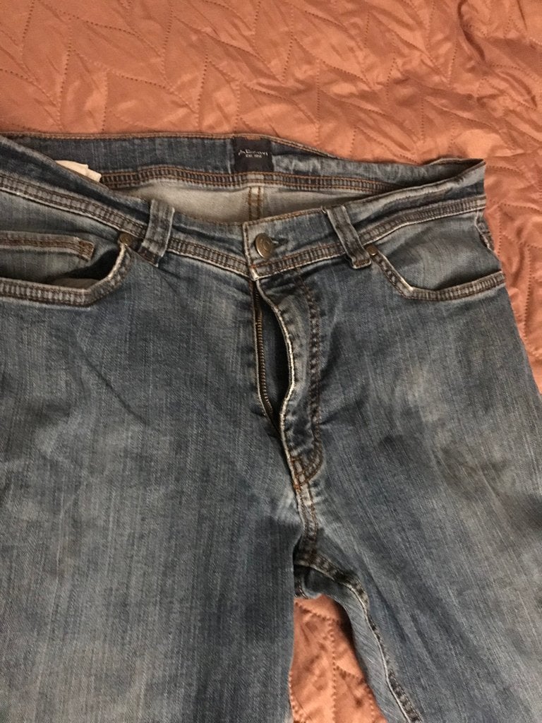 Jeans broek W34 L30, Ophalen, Zo goed als nieuw, Blauw, W33 - W34 (confectie 48/50)