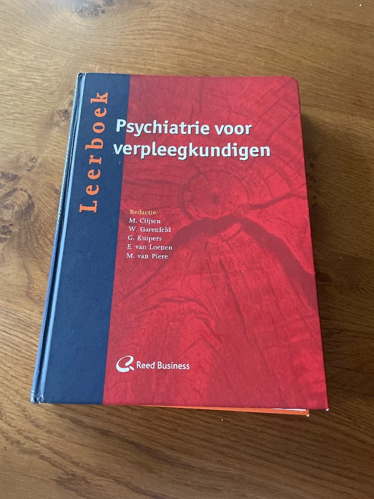 Leerboek psychiatrie voor verpleegkundigen, Boeken, Gelezen, Verzenden, Diverse auteurs, HBO
