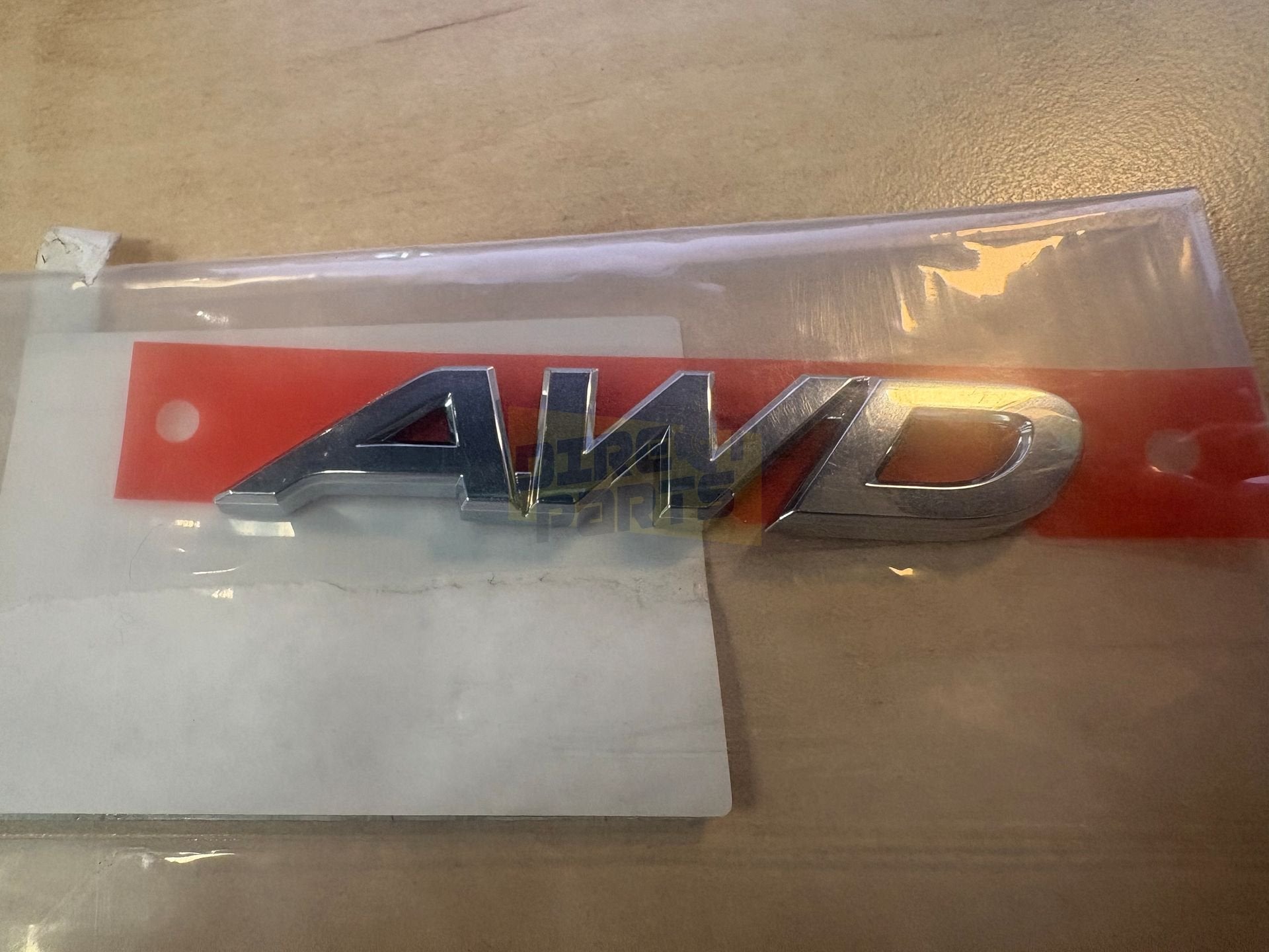 Mazda CX-3 (04/15-)embleem tekst ''AWD'' achterzijde Origine