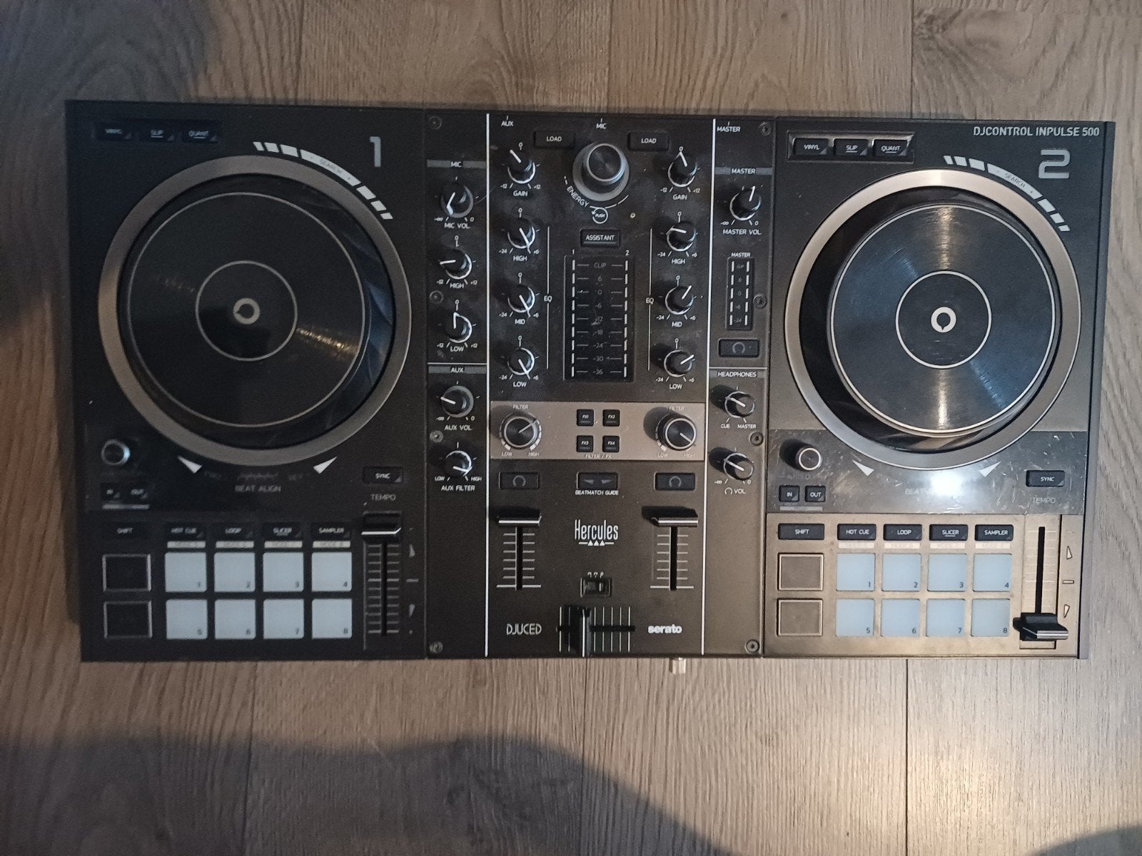 Hercules DJ Set voor beginners - Gebruikt, in goede staat, Muziek en Instrumenten, Dj-sets en Draaitafels, Ophalen of Verzenden