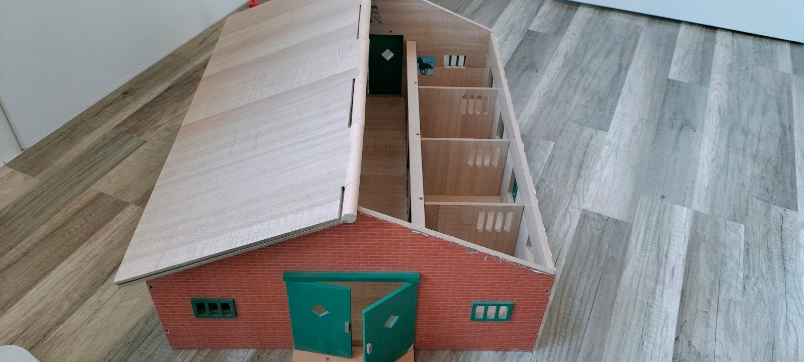 Houten Paardenstal / Schuur met 8 Boxen, Ophalen, Gebruikt, Overige typen