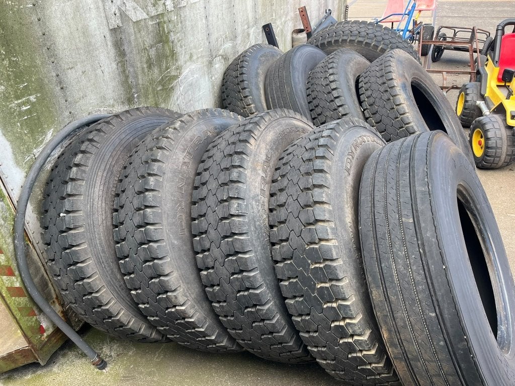 10x 22.5 banden, Auto-onderdelen, Ophalen, Gebruikt, Overige merken, Overige Auto-onderdelen