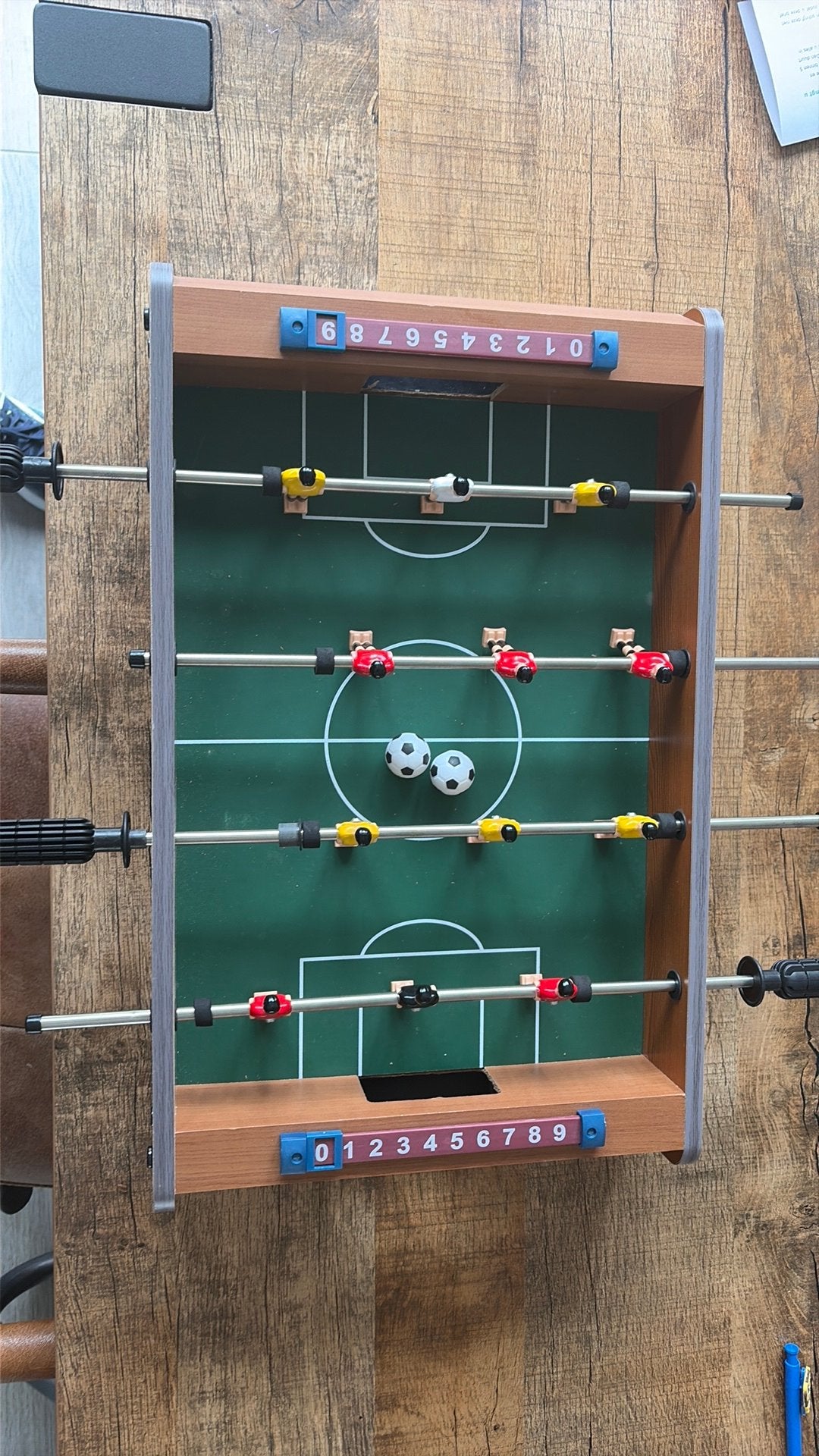Voetbalspel, Ophalen, Zo goed als nieuw