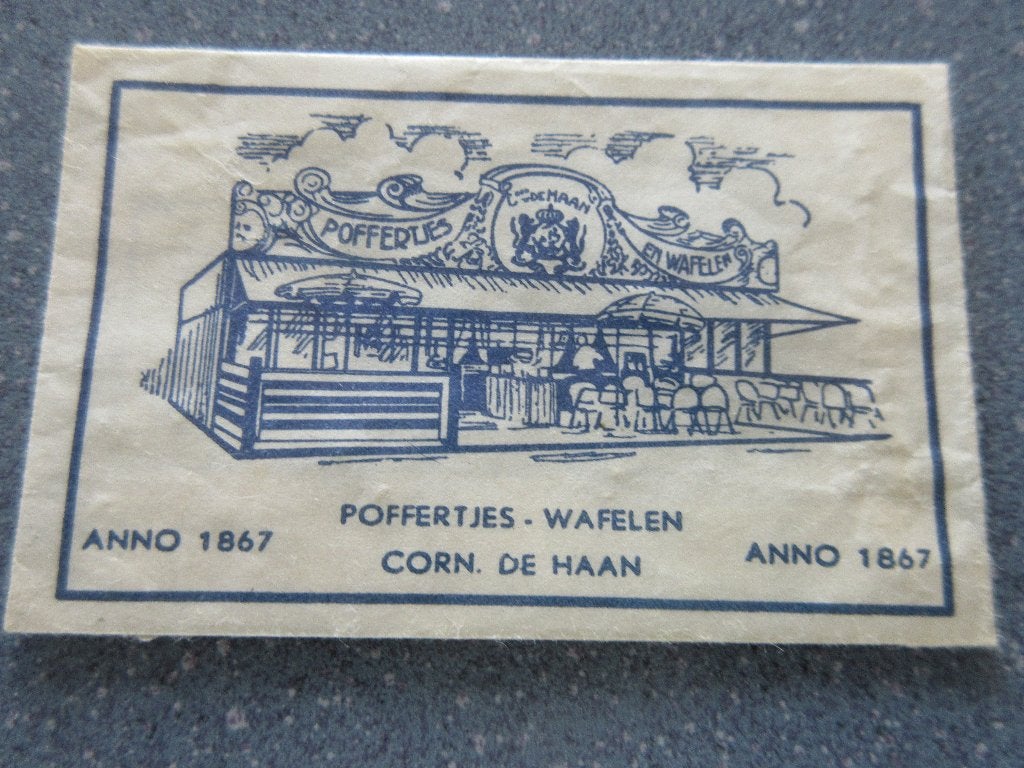 Laren, poffertjes-wafelen Corn. de Haan, Verzenden, Nederland