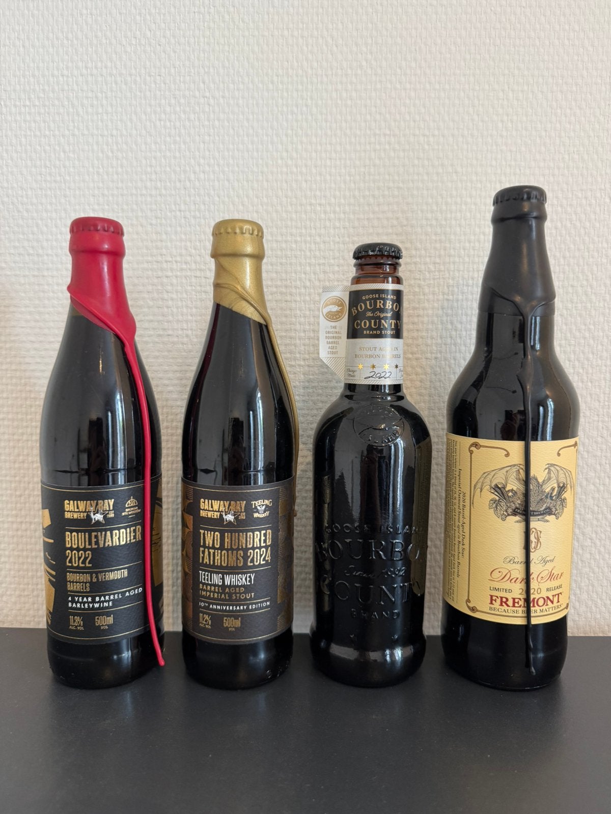 Barrel Aged bier | Fremont, Goose Island & Galway Bay, Ophalen, Nieuw, Flesje(s), Overige merken