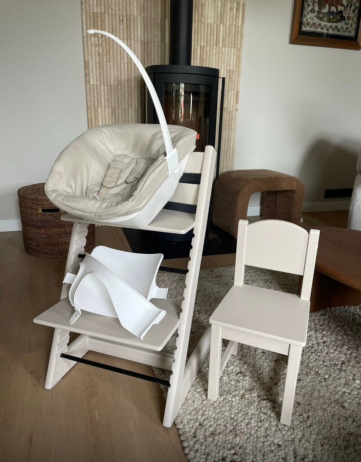Stokke trip trap stoel, nieuw model, Kinderen en Baby's, Kinderstoelen, Ophalen, Zo goed als nieuw, Meegroeistoel