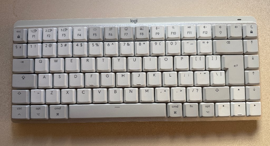Logitech MX Keys Mechanical Mini, inclusief hoes, Computers en Software, Toetsenborden, Gebruikt, Multimediatoetsen, Logitech
