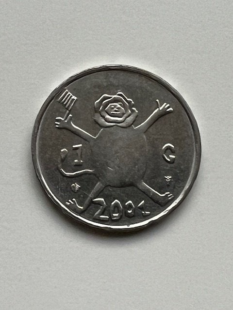 Munt Nederland 1 gulden 2001, Postzegels en Munten, Munten | Nederland, Ophalen of Verzenden, Koningin Beatrix, 1 gulden, Losse munt