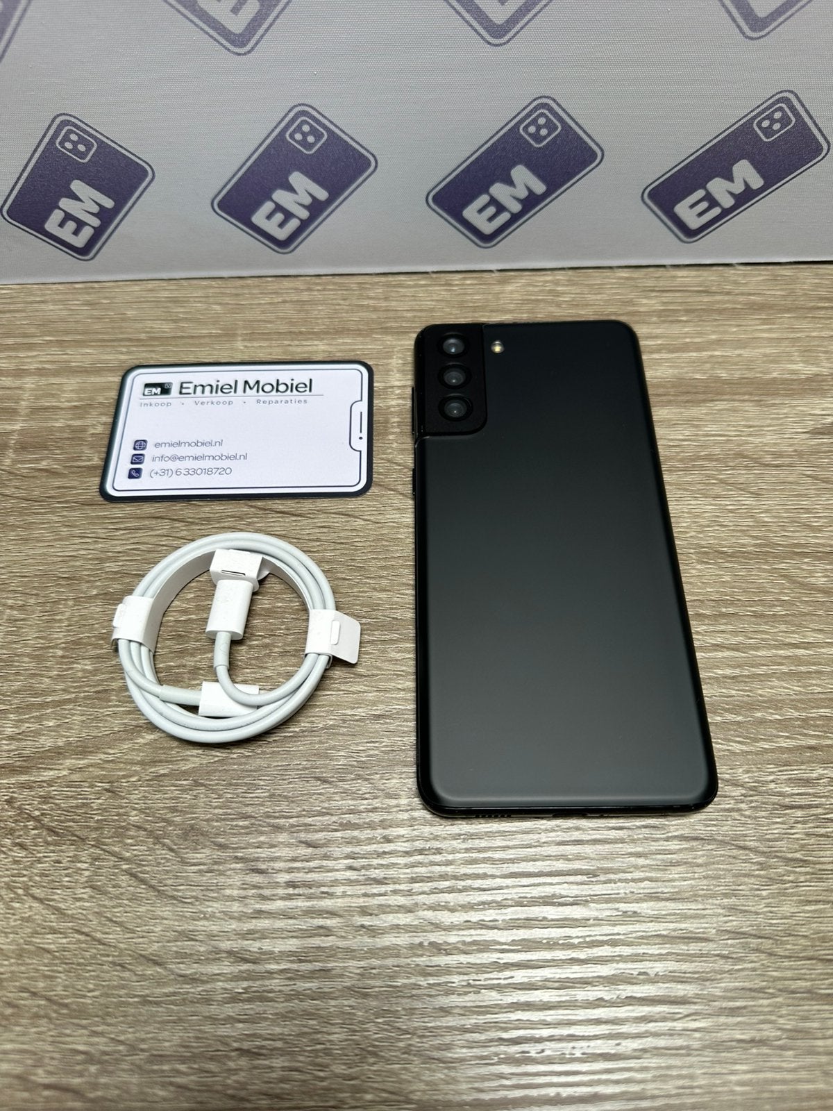 Samsung Galaxy S21+ 5G - 128GB / garantie, Telecommunicatie, Mobiele telefoons | Samsung, Zwart, Ophalen of Verzenden, Zo goed als nieuw