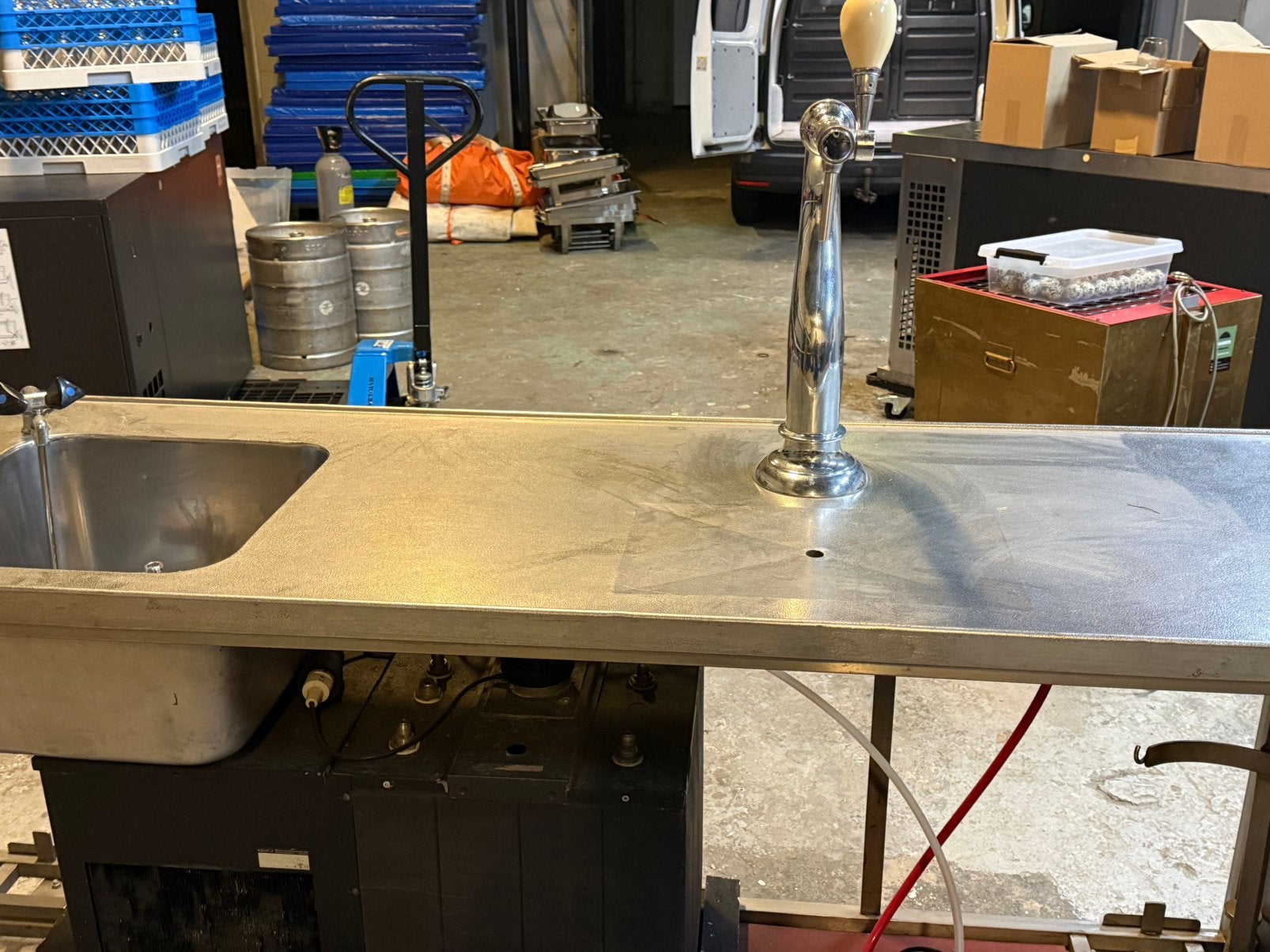 Te koop mobiele bar, Ophalen, Zo goed als nieuw, Overige