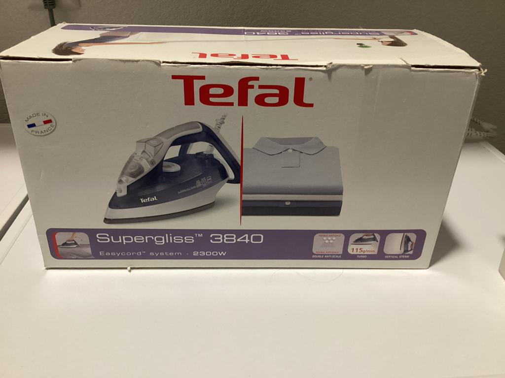 Tefal Supergliss Stoomstrijkijzer 2300W - Licht & Wendbaar, Witgoed en Apparatuur, Strijkijzers en Strijkplanken, Ophalen of Verzenden