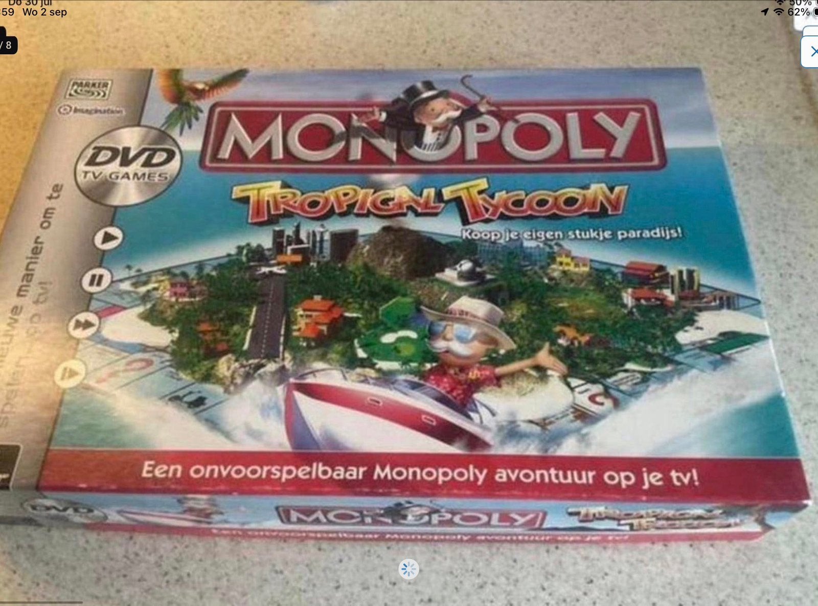 Monopoly tycoon, Hobby en Vrije tijd, Gezelschapsspellen | Bordspellen, Ophalen of Verzenden, Zo goed als nieuw