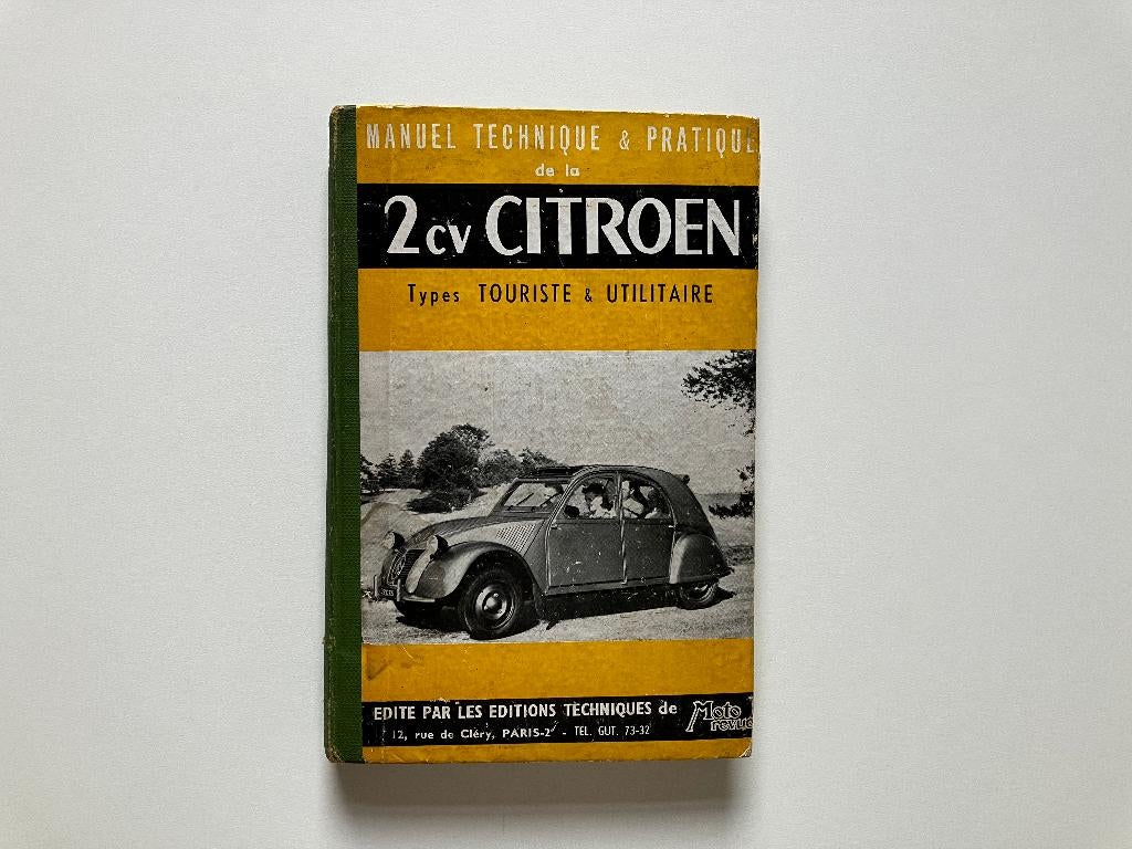 2CV Citroën manuel technique & pratique (1950's), Ophalen of Verzenden