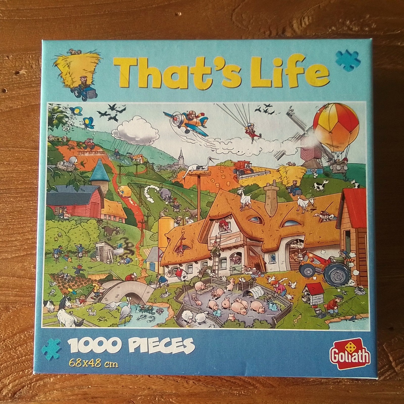 That's life puzzel 1000 stukjes, Ophalen of Verzenden, 500 t/m 1500 stukjes, Zo goed als nieuw