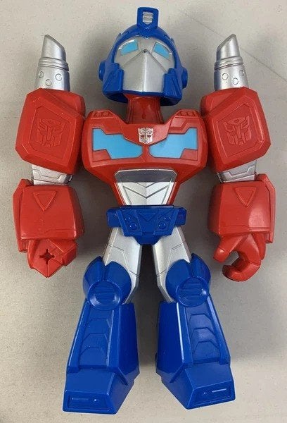 Transformers Rescue Bots Rescuebots Academy Optimus Prime Me, Verzamelen, Transformers, Zo goed als nieuw, Overige generaties