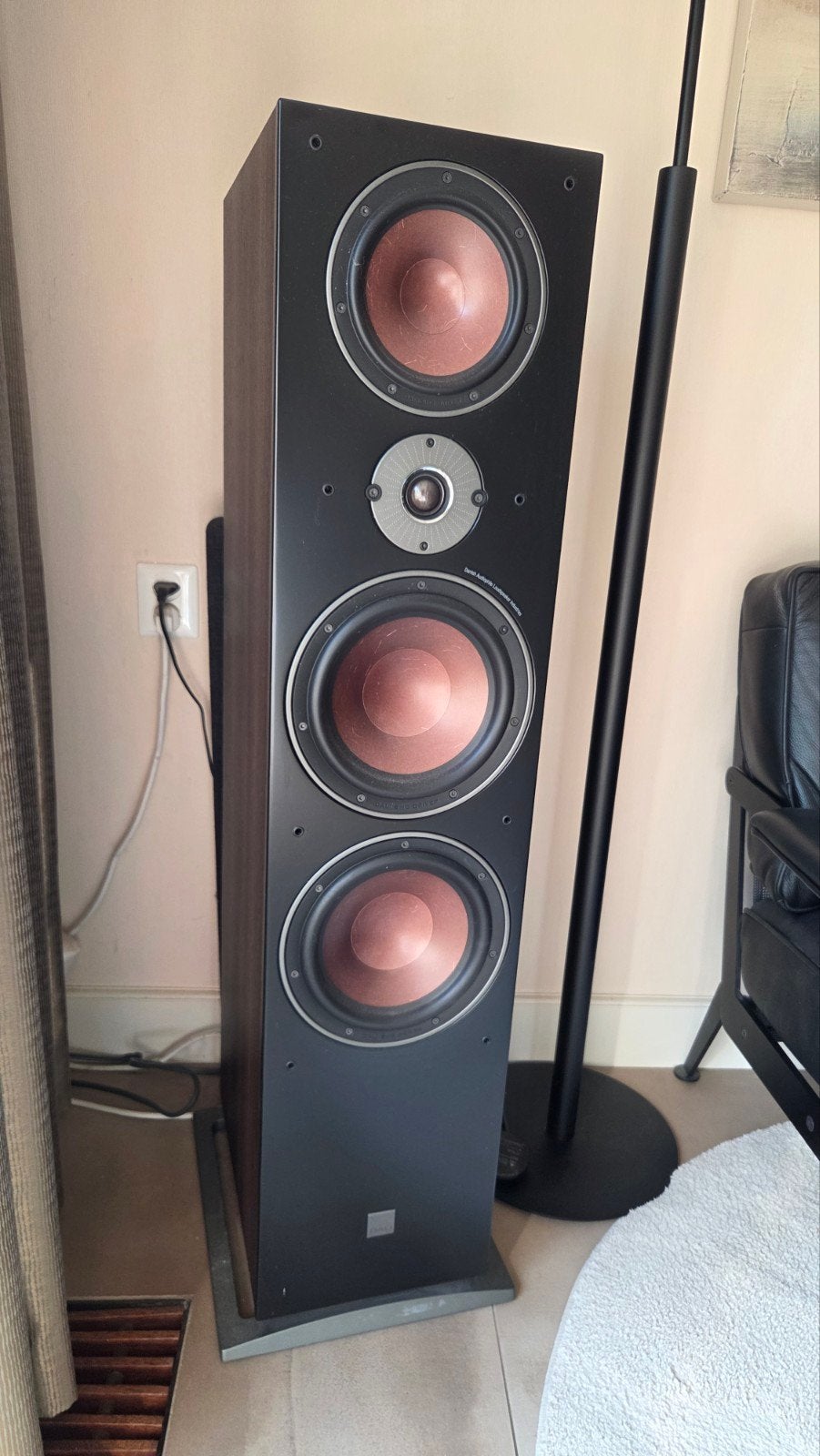 DALI Oberon 9 Vloerstaande Luidsprekers - Zo goed als nieuw, Audio, Tv en Foto, Vloerstaande luidspreker, Zo goed als nieuw, Geschikt voor surround/home cinema