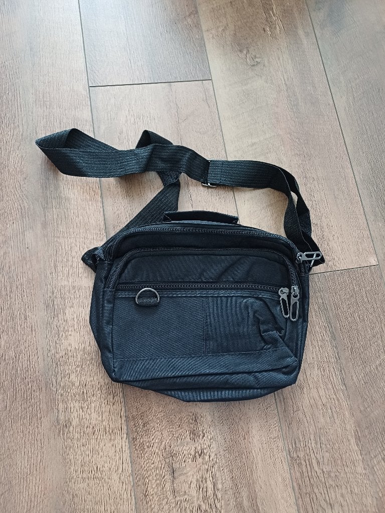 leuke handige tas met veel vakken, Ophalen of Verzenden, Nieuw, Zwart