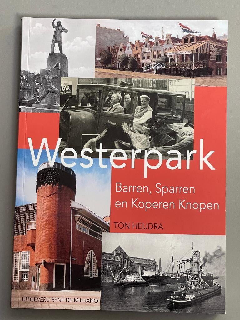 Westerpark Barren, Sparren en Koperen knopen - Amsterdam, Ophalen of Verzenden, 20e eeuw of later, Zo goed als nieuw