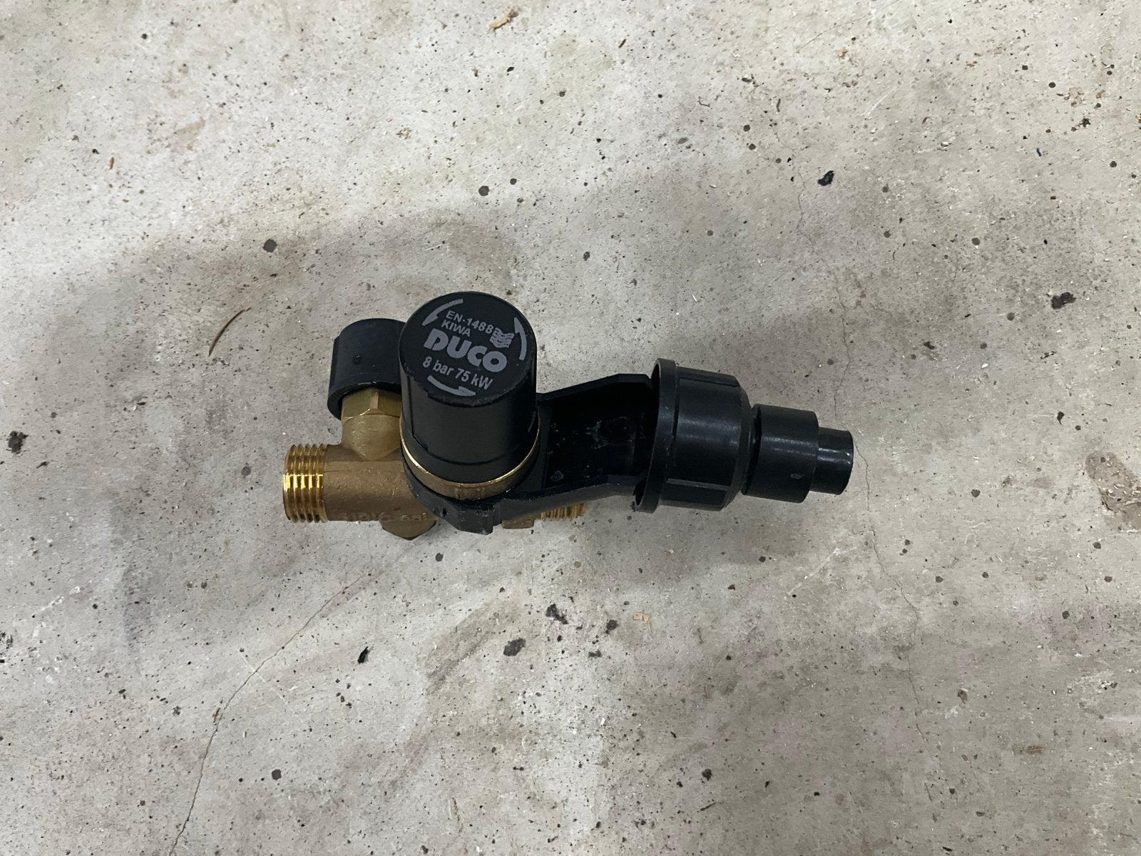 Duco EN-1488 KWA Duco 8 bar 75 kW boiler inlaatcombinatie, Doe-het-zelf en Verbouw, Ophalen of Verzenden, Gebruikt, Koper, Overige typen
