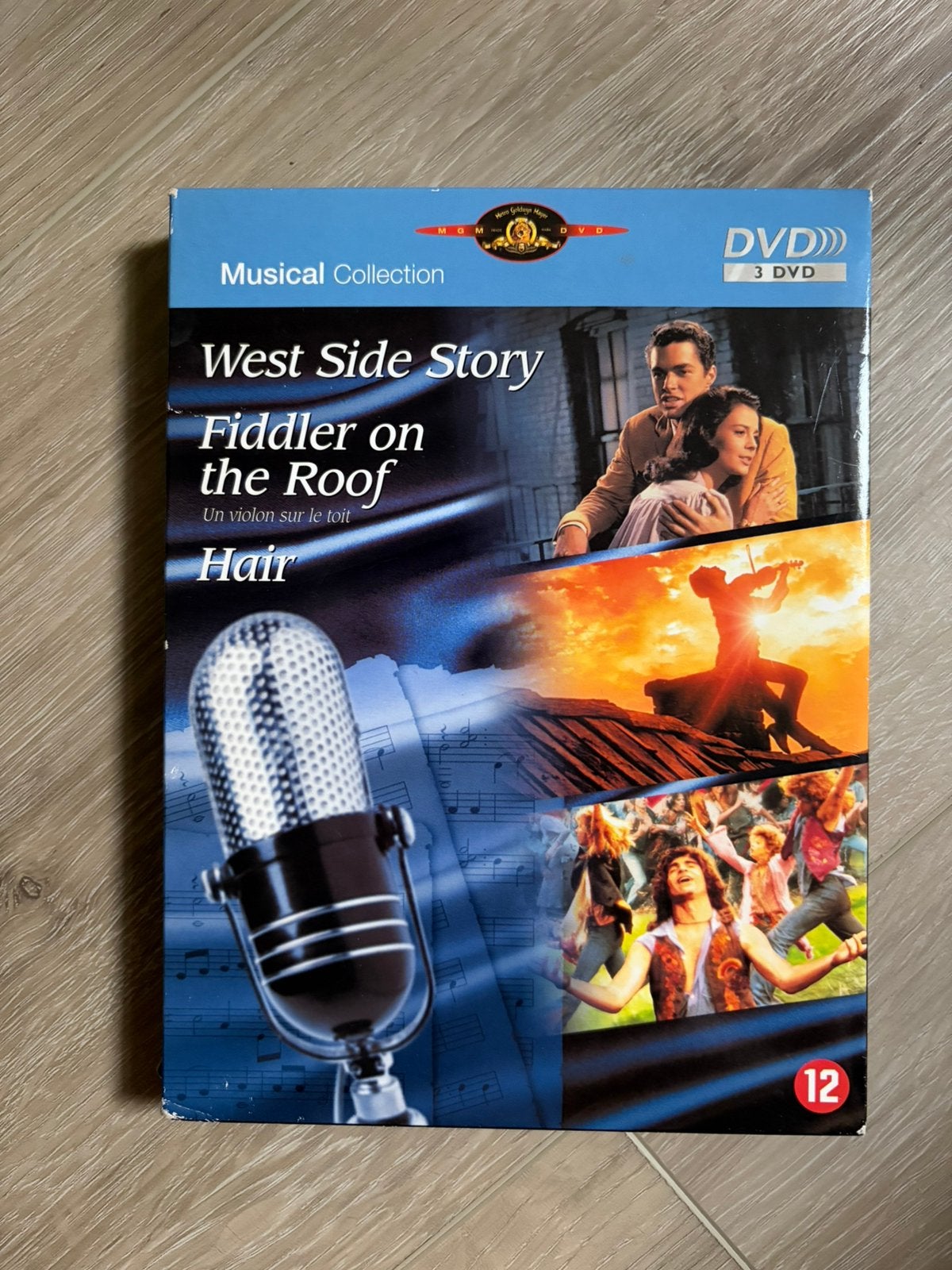 3 dvd’s ‘Musical Collection’, Vanaf 12 jaar, Ophalen, Zo goed als nieuw, Overige genres