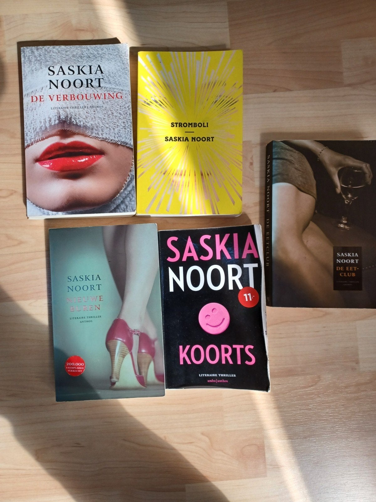 Saskia Noort Boekenpakket - 5 Spannende Thrillers, Ophalen of Verzenden, Gelezen, Saskia Noort