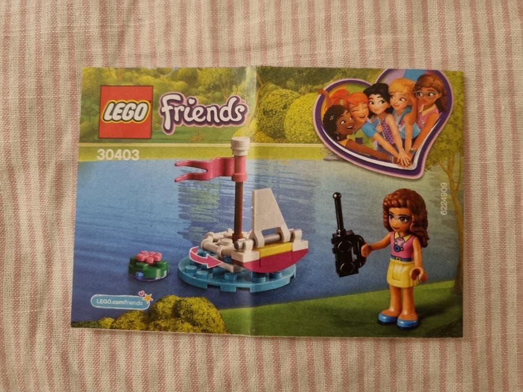 LEGO Friends 30403 Olivia's  op afstand bestuurbare boot, Lego, Compleet, Friends, Ophalen of Verzenden