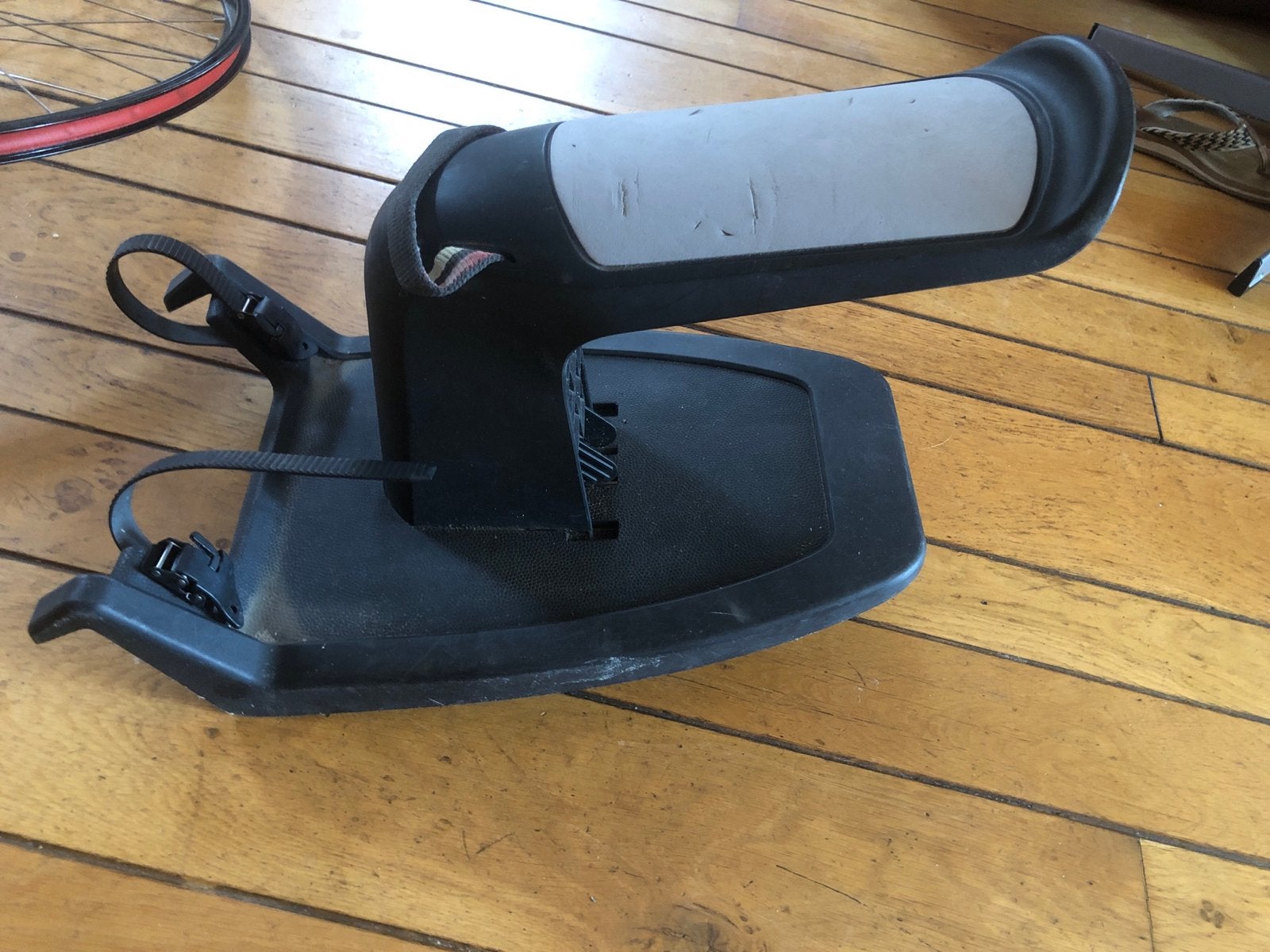 Kid-Sit meerijdplankje met zitje, Fietsen en Brommers, Ophalen of Verzenden, Gebruikt, 0 t/m 18 kg, Achterzitje