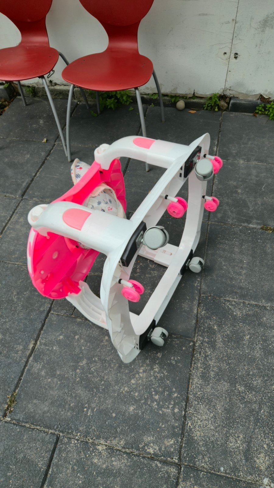 Babywalker met wieltjes en speelpaneel, Ophalen of Verzenden, Gebruikt, Overige typen, Met licht