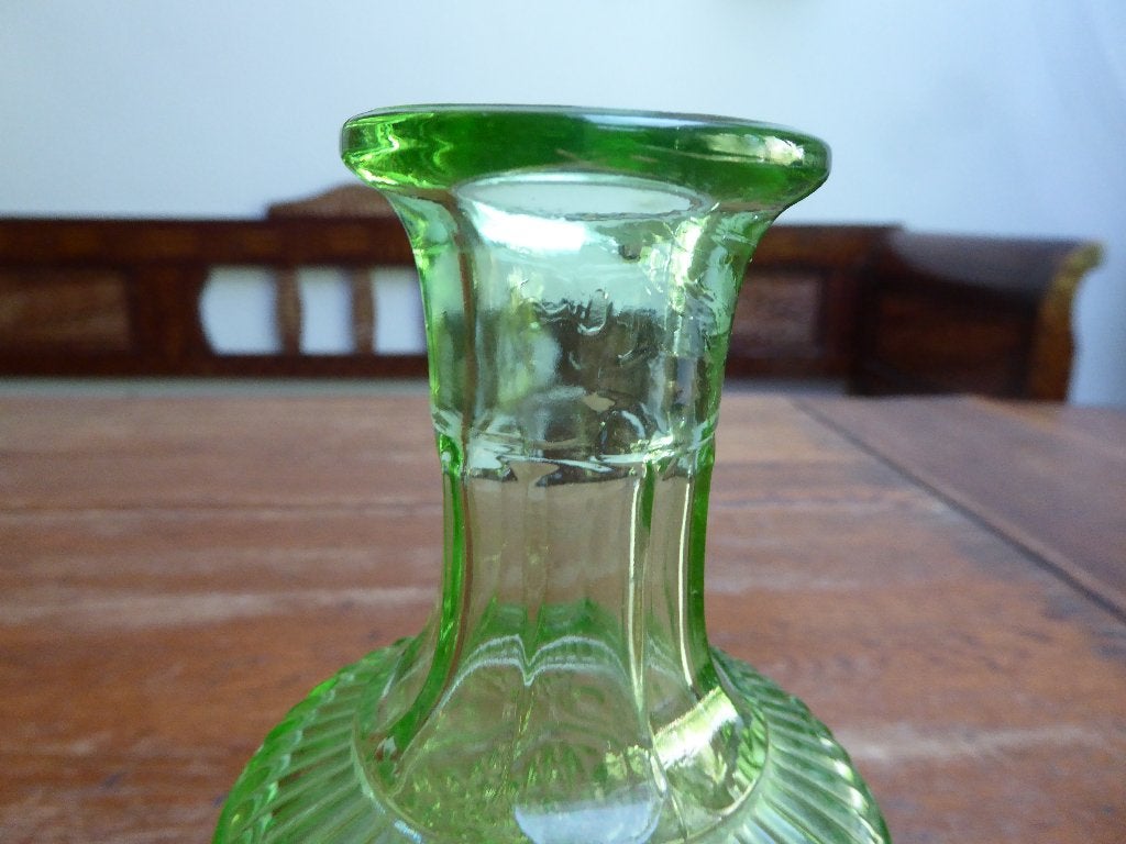 Art deco persglazen karaf, Val Saint Lambert, Ophalen of Verzenden