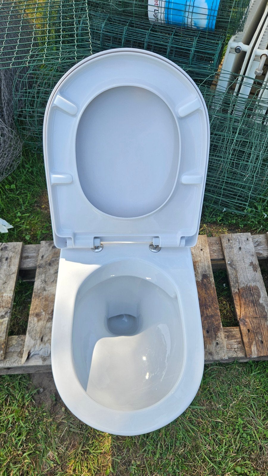 Villeroy & Boch ViCare randloos toilet, lang, incl bril, Ophalen, Zo goed als nieuw, Toilet