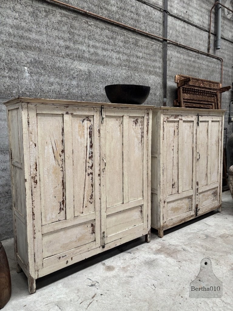 Prachtige houten kasten met originele oude patina, Ophalen of Verzenden