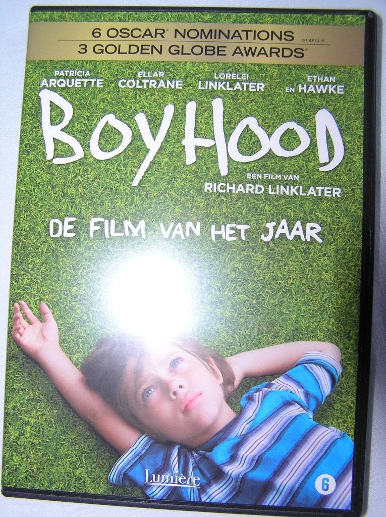 DVD Boyhood + extra`s -nieuw - Oscar` en Golden Globe awards, Cd's en Dvd's, Dvd's | Drama, Vanaf 16 jaar, Ophalen of Verzenden