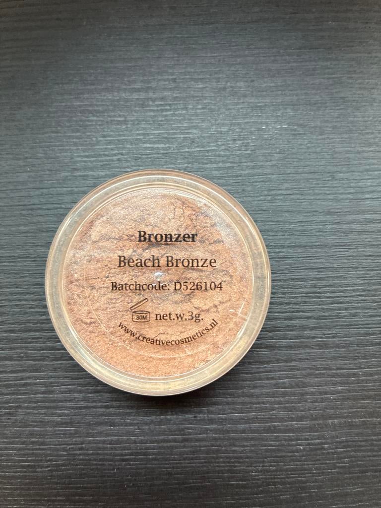 Creative Cosmetics Bronzer Beach Bronze 3g, Bruin, Gehele gezicht, Nieuw, Ophalen of Verzenden