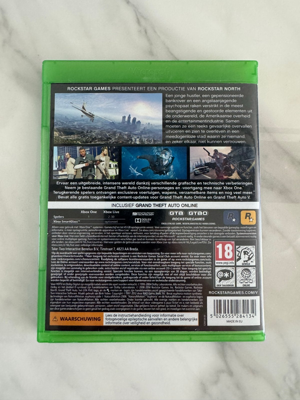 Foto 3 van Xbox One Game BUNDEL: GTA V, Call of Duty, NBA, Madden, FIFA