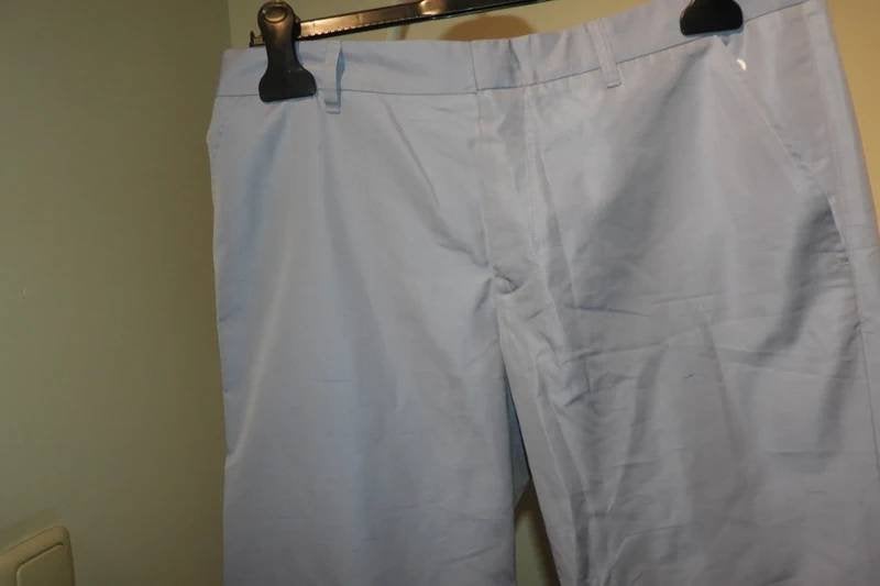 Jil Sander paars blauwe broek deels zijde mt 38, Kleding | Dames, Maat 38/40 (M), Verzenden, Paars, Zo goed als nieuw