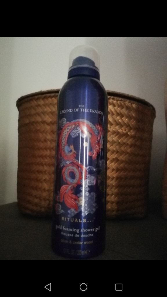 Rituals The legend of the dragon foam gel 200ml, Ophalen, Nieuw, Bad & Douche