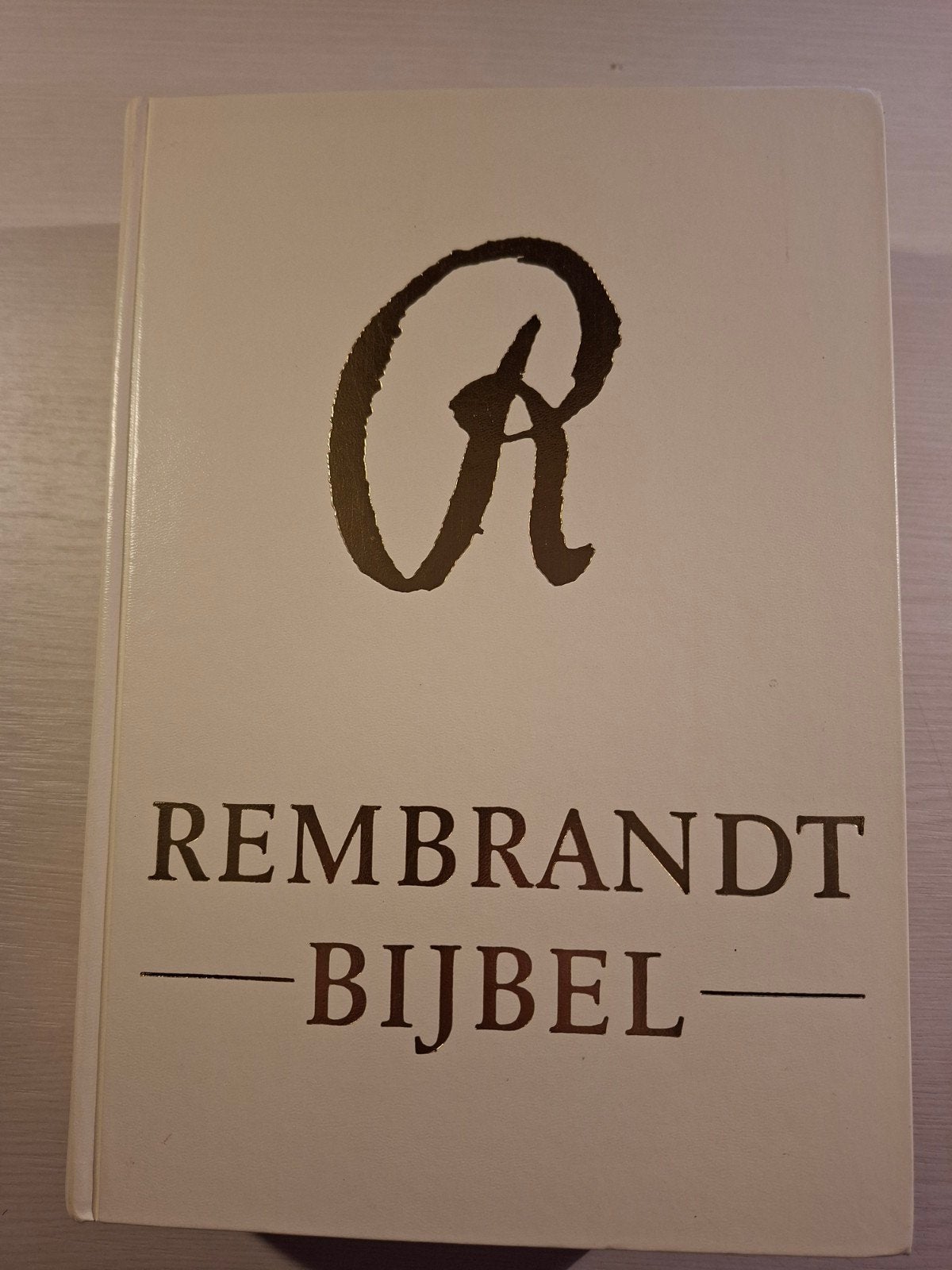 Rembrandt Bijbel met Familie-register, Ophalen of Verzenden, Zo goed als nieuw, Statenvertaling, Christendom | Katholiek